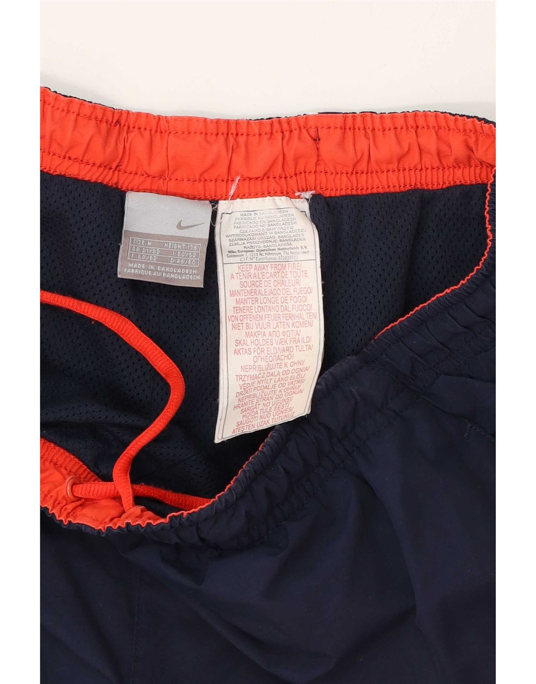 Pantalón De Chándal Nike Hombre Mediano Azul Marino Nylon