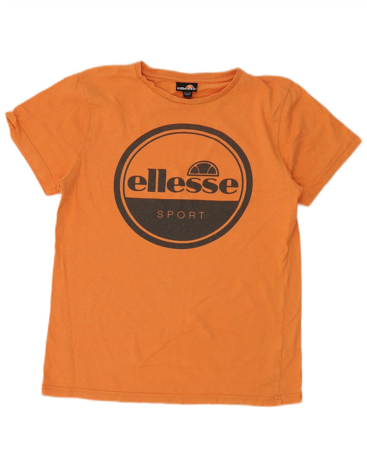 ELLESSE Boys Graphic T-Shirt Top 13-14 Years Orange