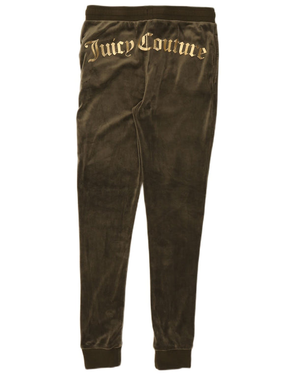 Juicy Couture Mädchen-Trainingshose mit Grafik, Jogger, 14–15 Jahre, Khaki