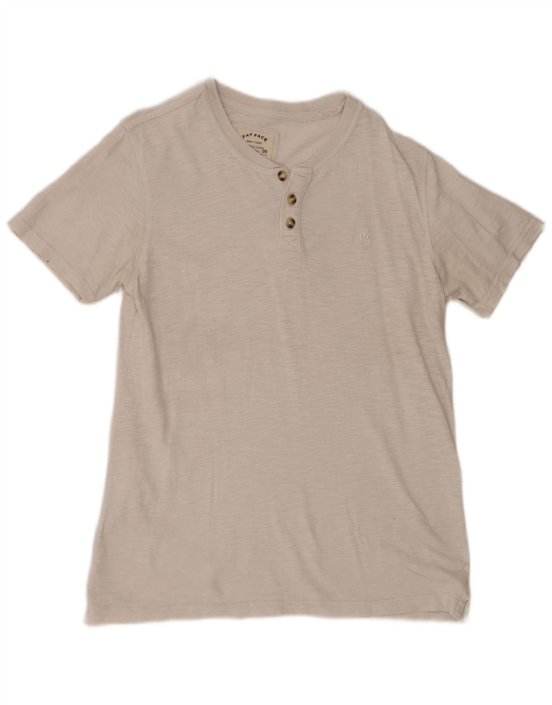 Tricou pentru bărbați Fat Face Top Medium White Flecked