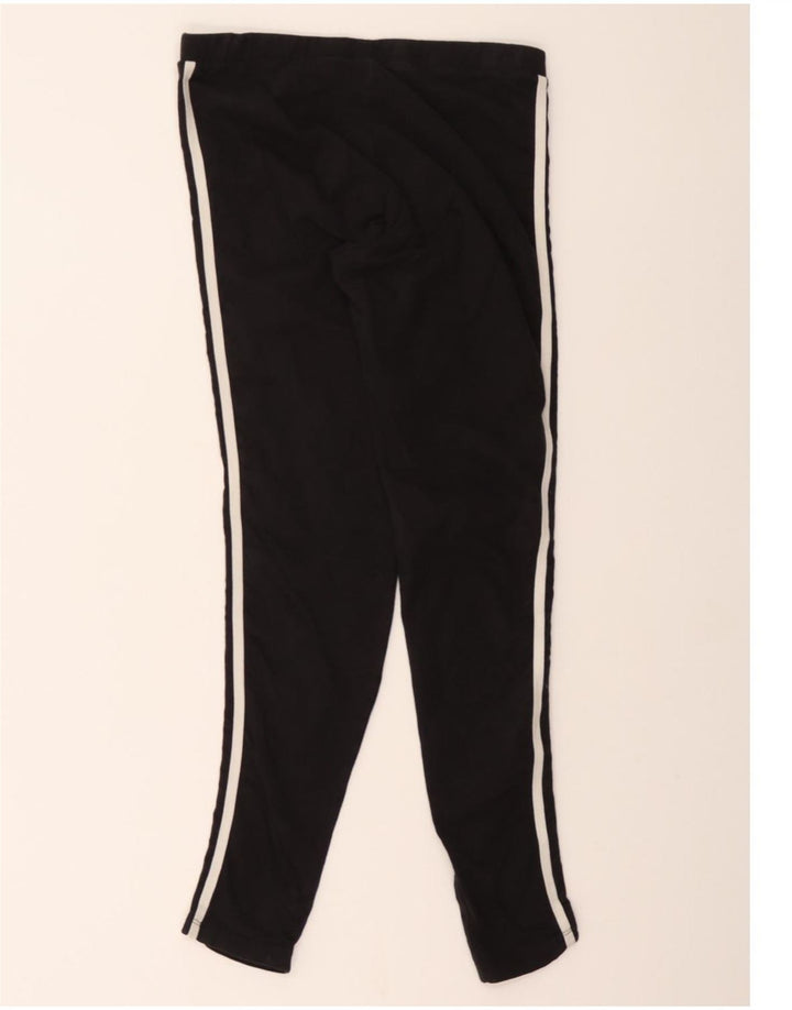 ADIDAS Womens Leggings UK 14 Medium  Black Cotton Vintage Adidas and Second-Hand Adidas from Messina Hembry 