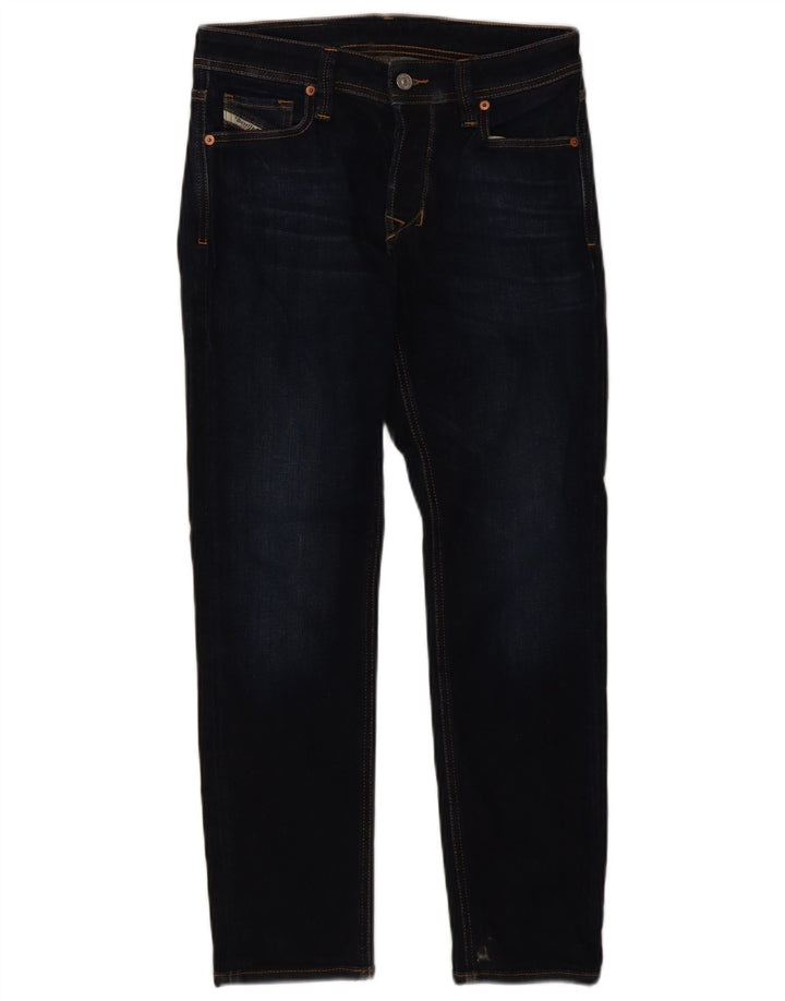 Diesel Womens Straight Jeans W28 L28 Navy Blue