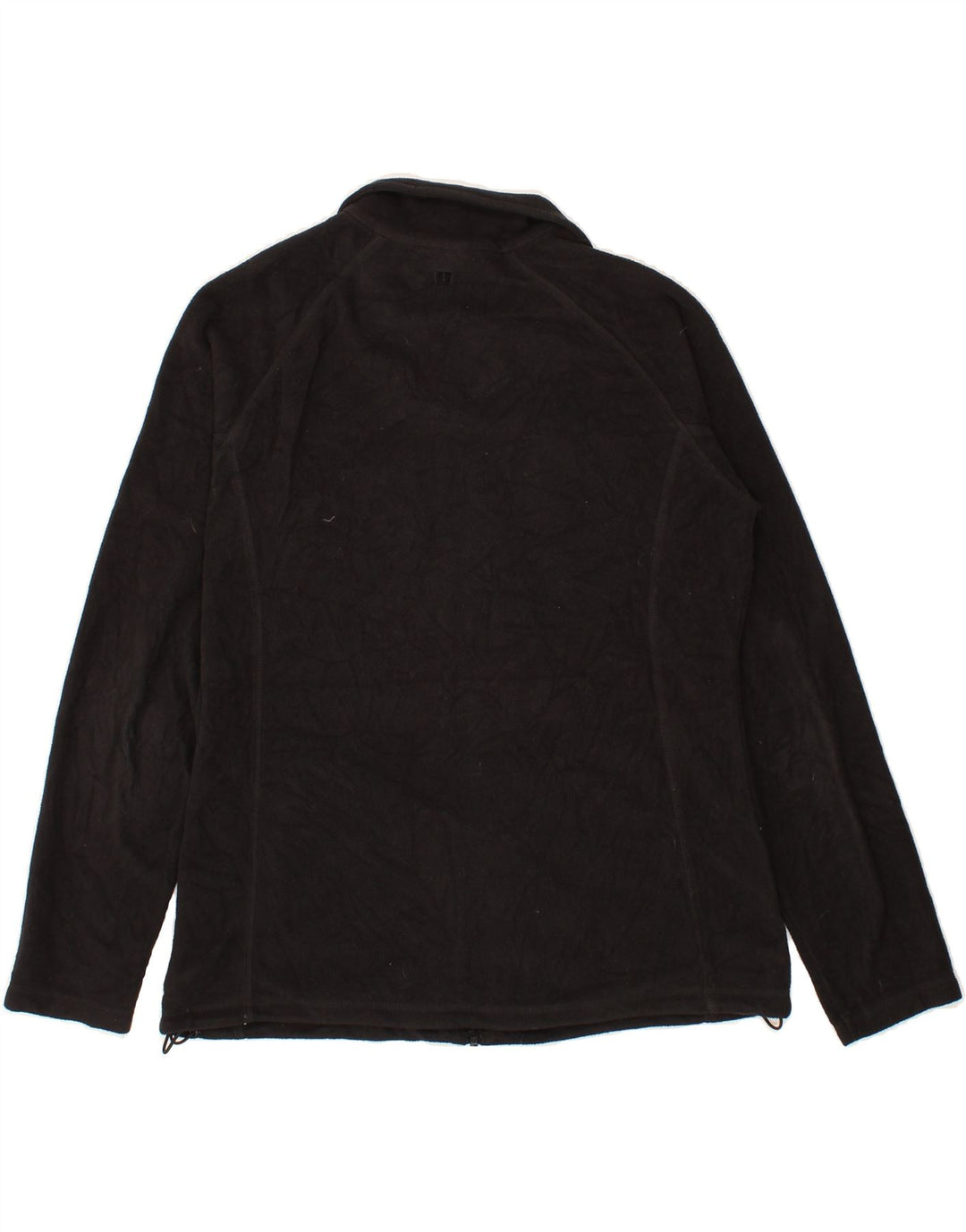 MOUNTAIN WAREHOUSE Womens Fleece Jacket UK 14 Large Black Polyester Vintage Mountain Warehouse and Second-Hand Mountain Warehouse from Messina Hembry 