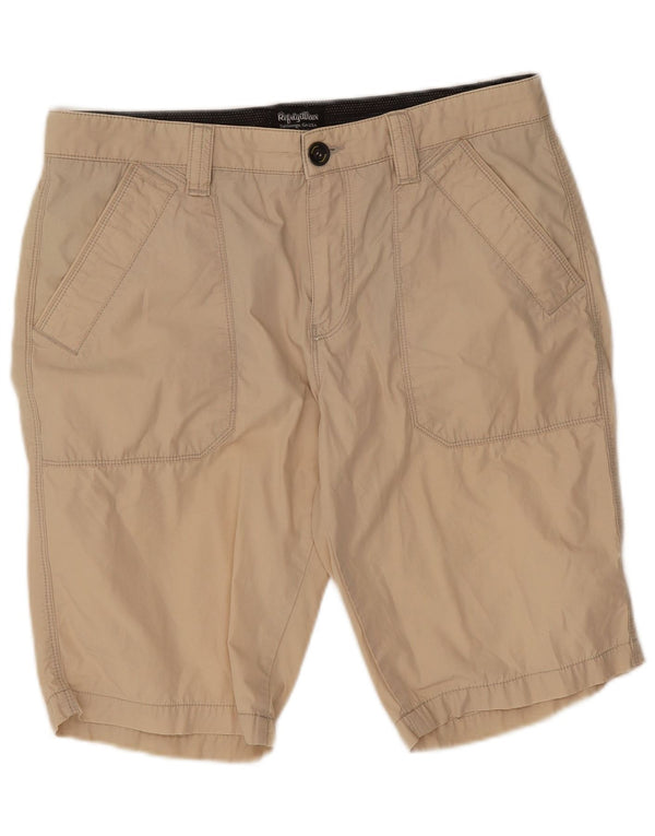 Refrigiwear Herre Chino Shorts W34 Large Beige Bomuld