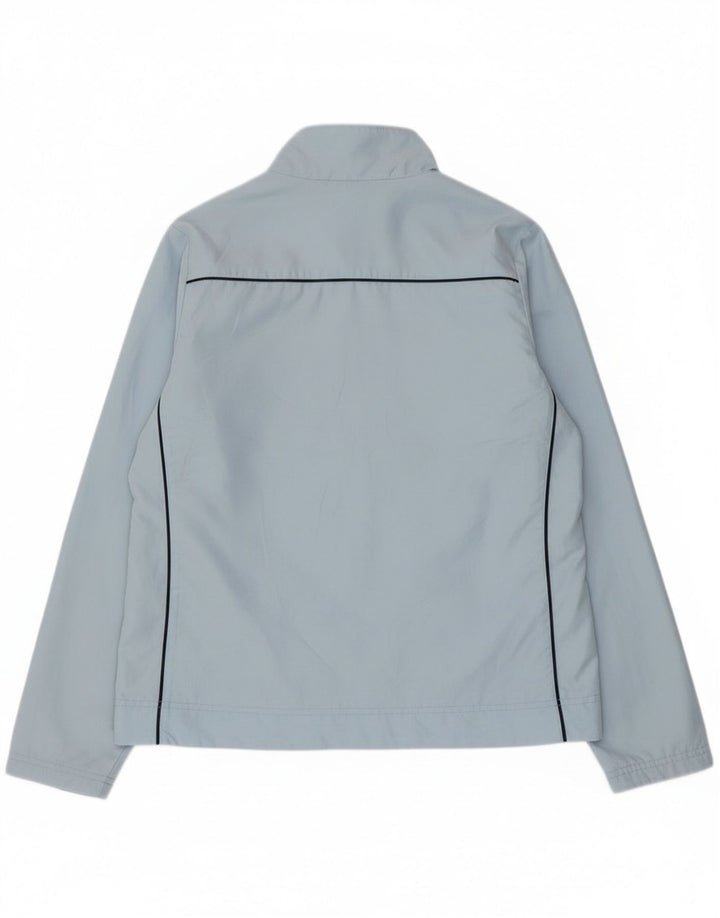 Champion Womens Tracksuit Top Jacket UK 16 Large Blue Polyester