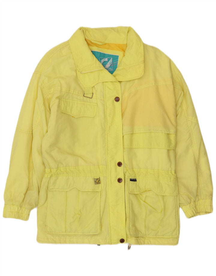CRESTA Gore-Tex Oversized Utility-jakke til kvinder EU 44 XL Gul polyamid