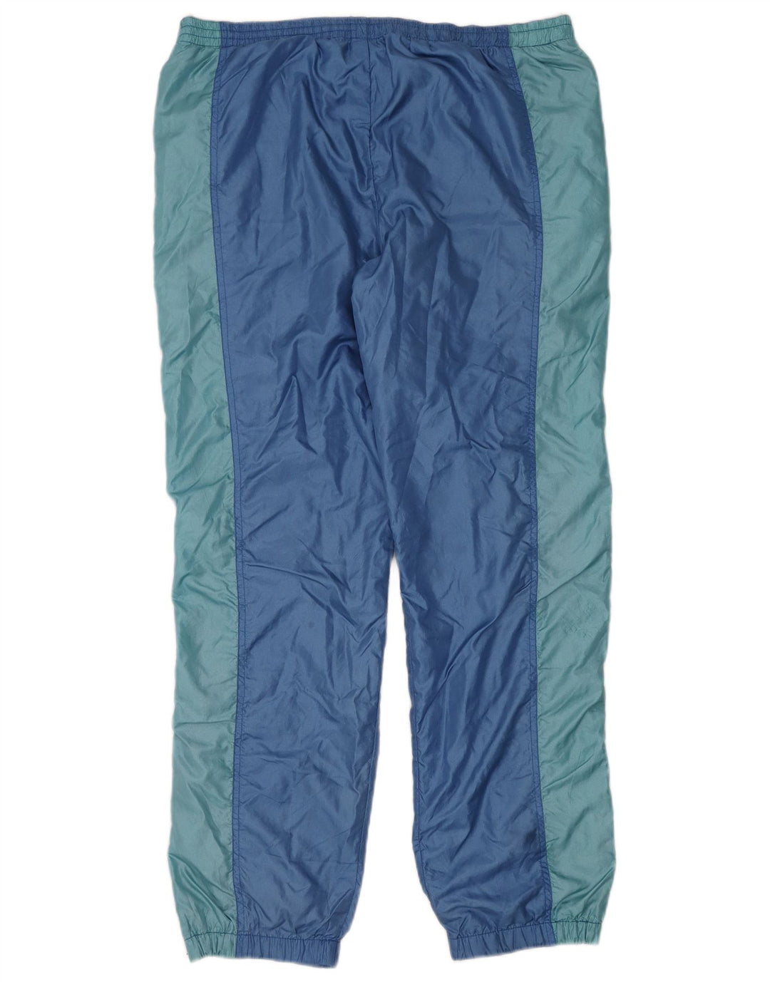 Erima Mens Tracksuit Trousers Joggers Large  Blue Colourblock Polyamide