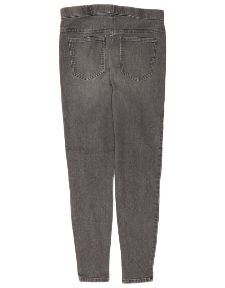 Marks & Spencer Womens Jegging Jeans UK 12 Medium W30 L28 Grey Cotton