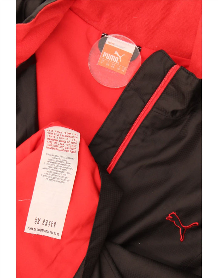 Gilet da donna Puma UK 10 Small Nero Poliestere color block