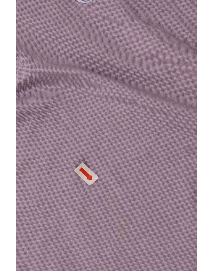 Sergio Tacchini Herre poloshirt IT 48 Medium Lilla Bomuld