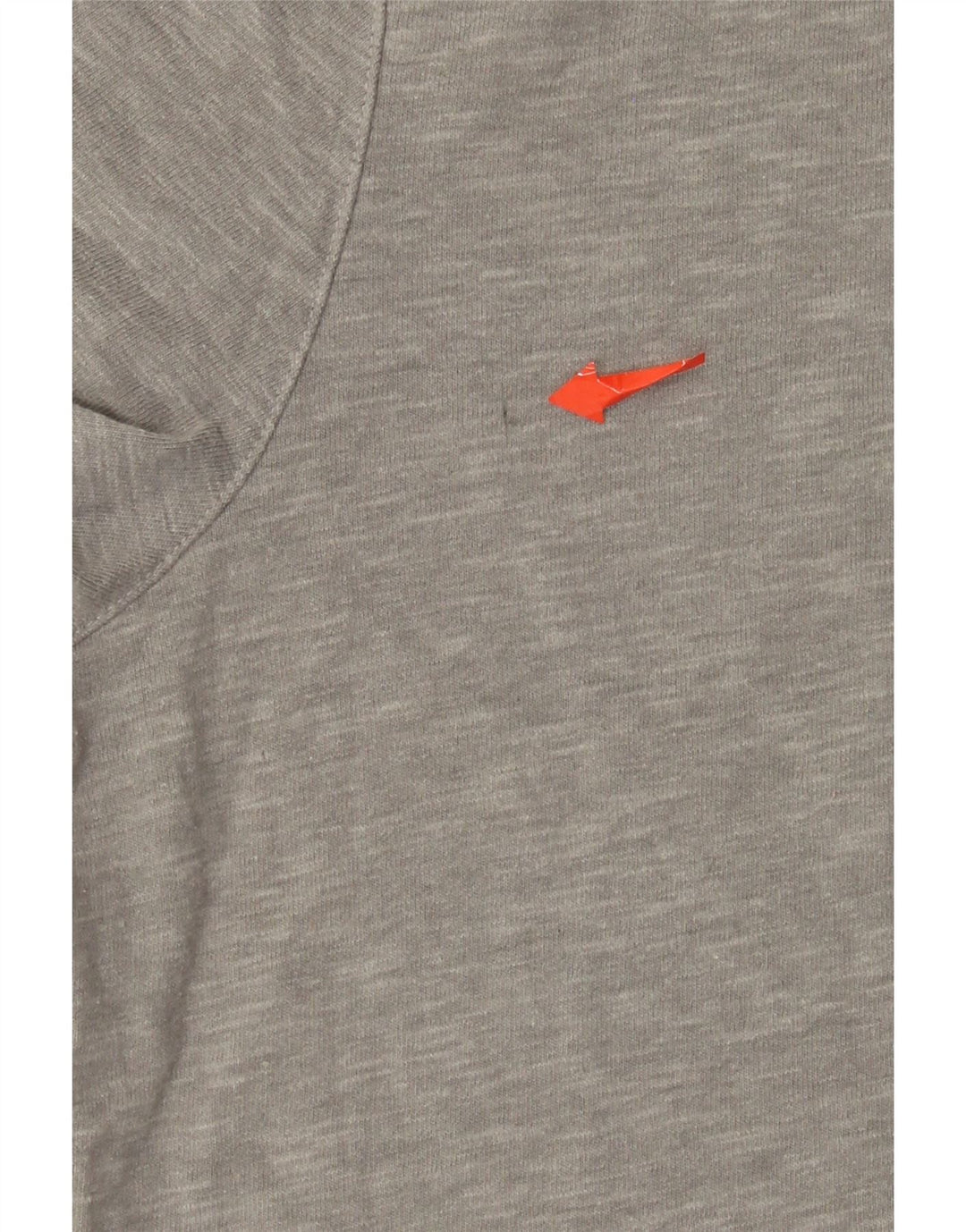 T-shirt da uomo Superdry Top grande in cotone chiazzato grigio