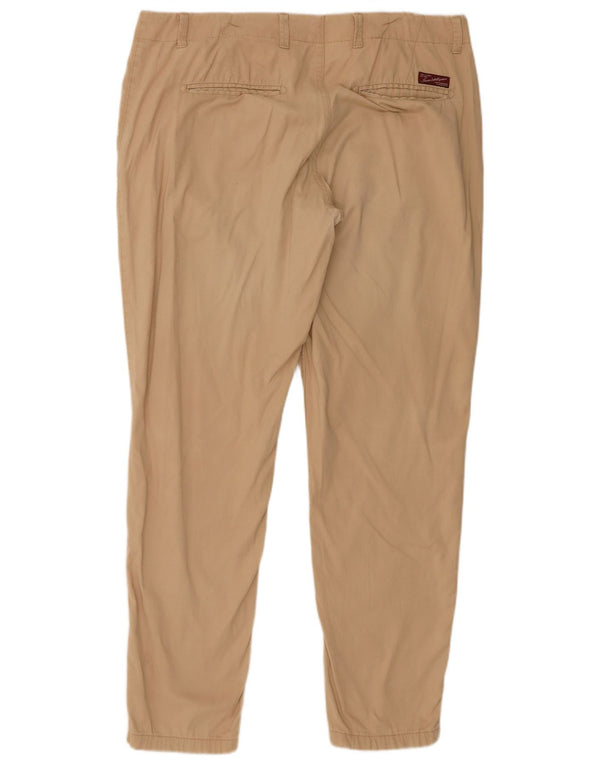Jack & Jones Mens Joggers Chino Pantalones W34 L32 Algodón Beige