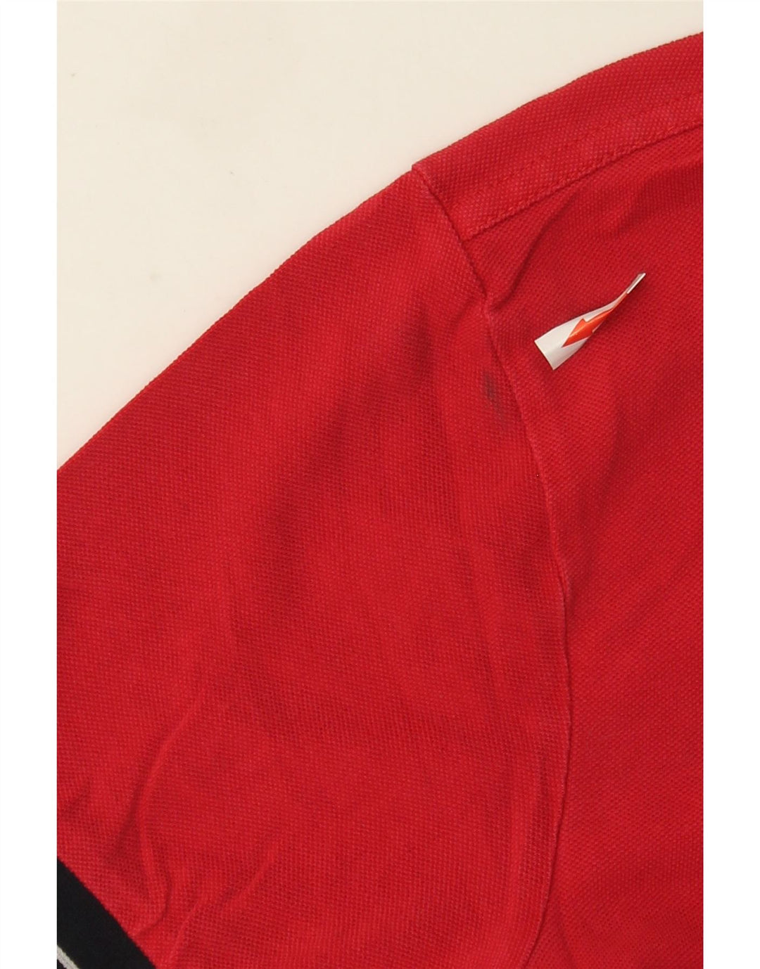 Kappa Mens Polo Shirt Large Red Cotton
