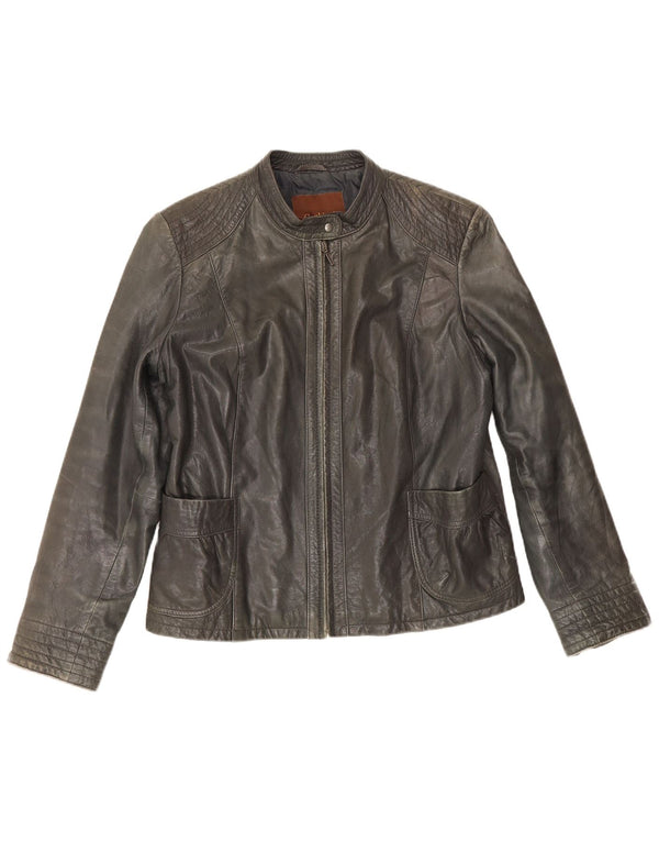 Conbipel Dame Biker Jacket IT 54 2XL Sort Læder