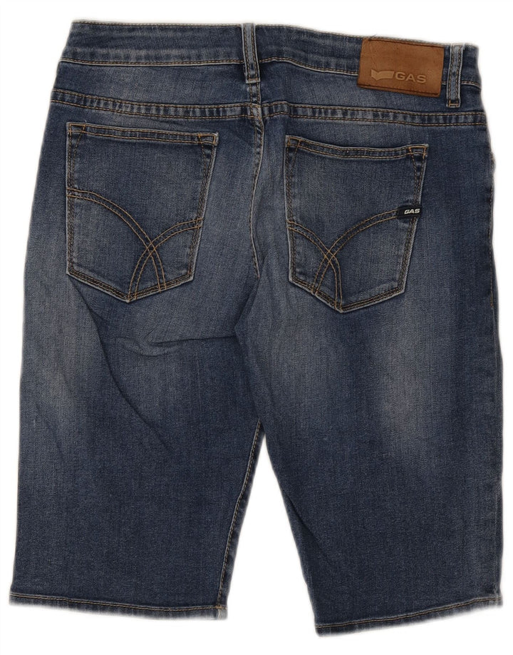 Gas Short en Jean Homme W33 Bleu Moyen Coton