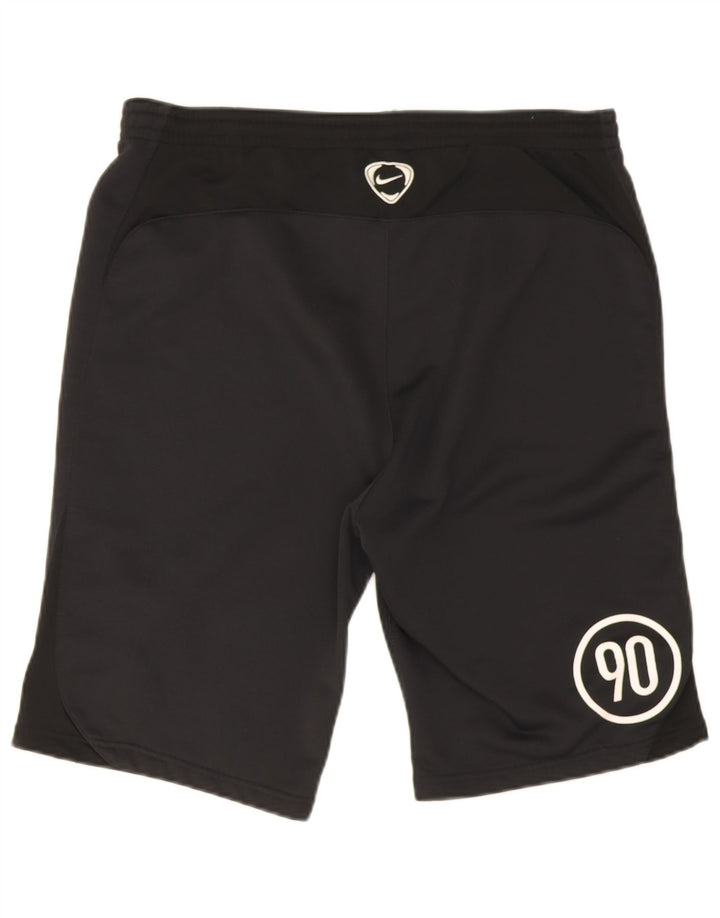 Pantaloni scurți sport grafic Nike pentru bărbați, mari, negru, poliester