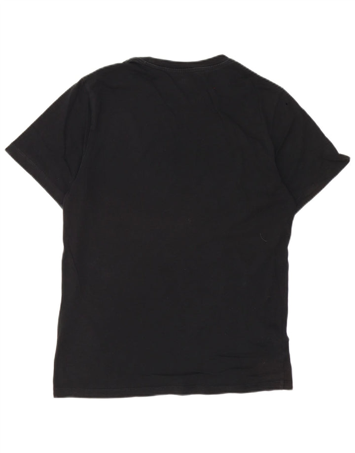Nike Herren-T-Shirt mit Grafik, Größe S, schwarze Baumwolle