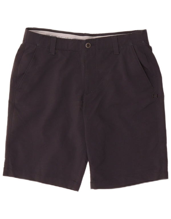 Umbro Mens Chino Shorts W34 Large Black Nylon