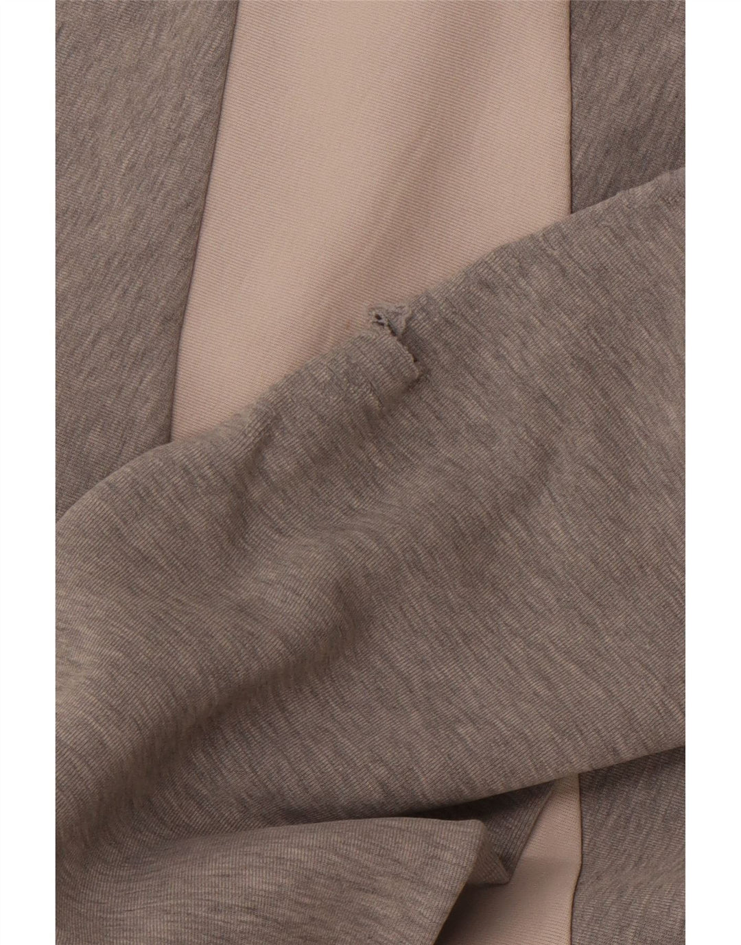 NIKE Mens Graphic Hoodie Jumper Large Grey Cotton