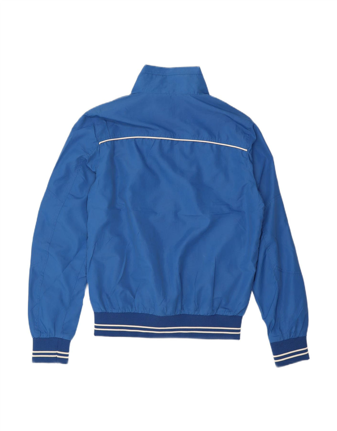 JACK & JONES Mens Rain Jacket UK 38 Medium Blue Polyester