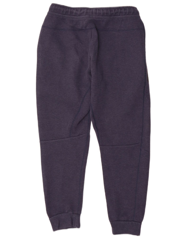 Nike Boys Tracksuit Trousers Joggers 13-14 Years XL Navy Blue Cotton