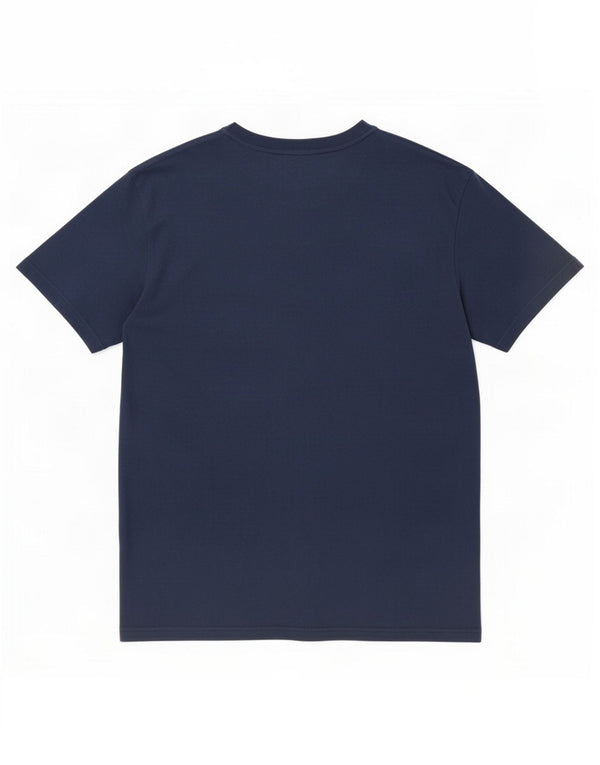 Ellesse Mens Regular Graphic T-Shirt Top Large Navy Blue Cotton