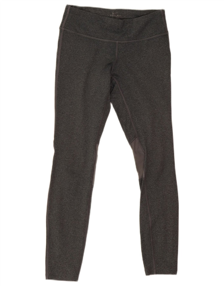 Nike Legging court Dri Fit pour femme UK 8 Small Gris Polyester