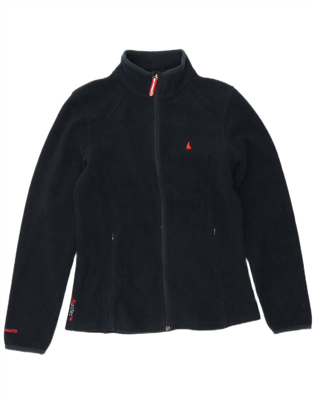 Giacca in pile da donna Musto UK 12 poliestere blu navy medio