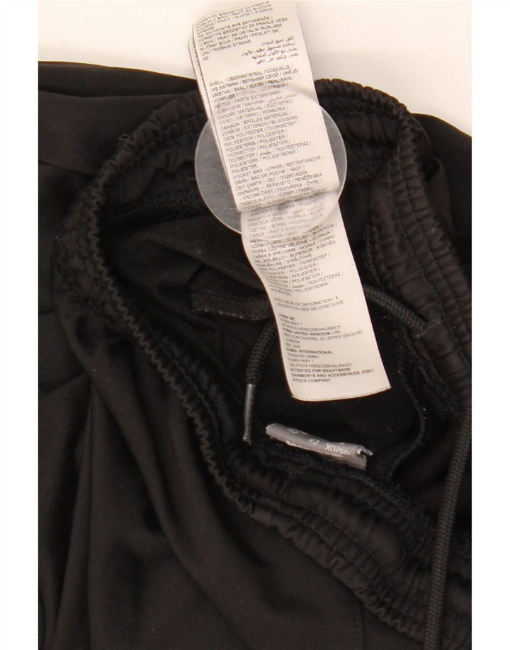 Puma Mens Tracksuit Trousers Joggers Medium  Black Polyester