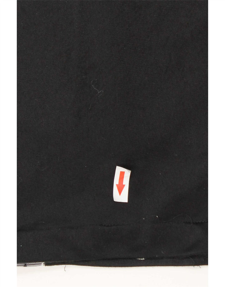 Fila Mens Graphic Tracksuit Trousers IT 48 Medium Black Colourblock