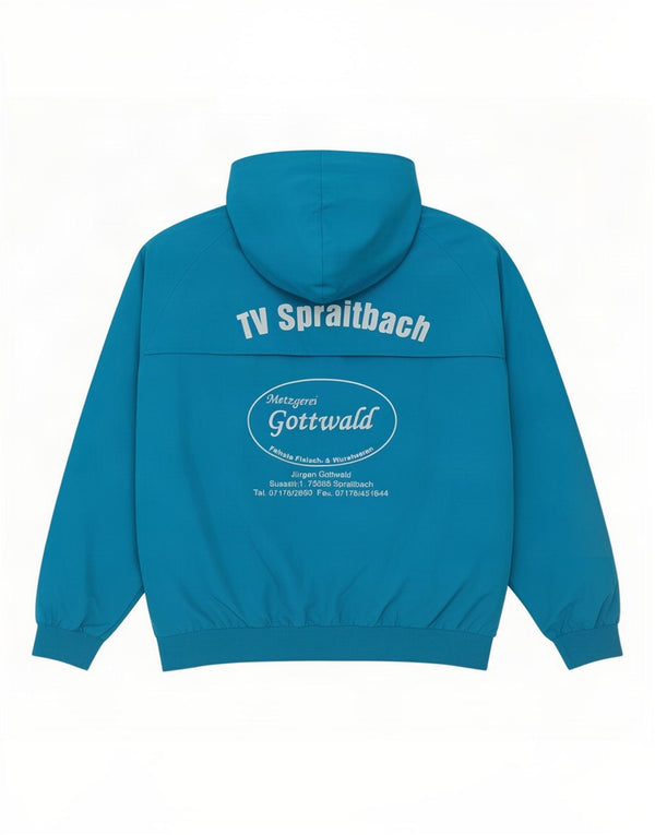 Nike Herren-Trainingsanzug mit Kapuze und Grafik, UK, 44/46, XL, Blau, Farbblock