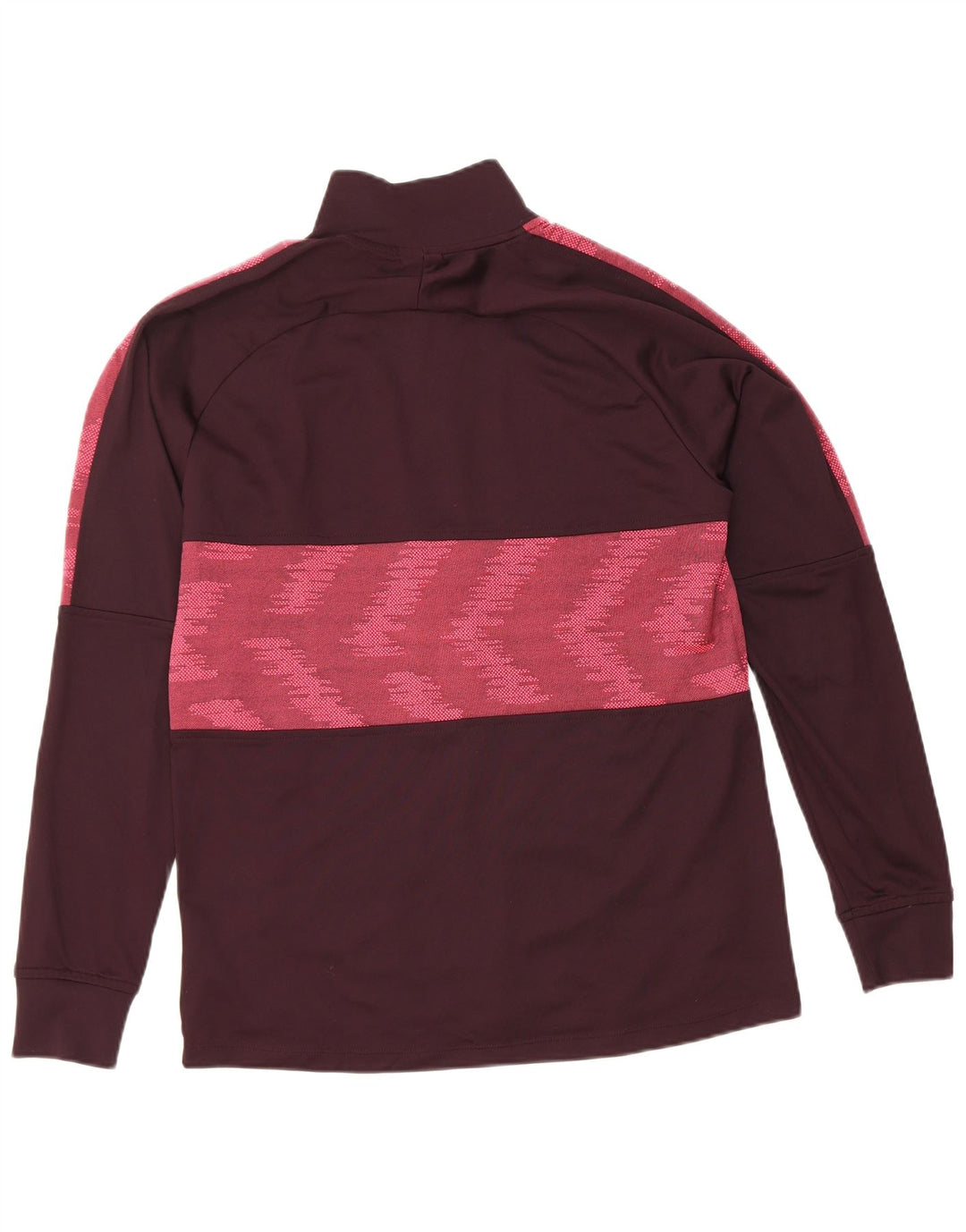 Nike Veste de survêtement Dri Fit pour homme en polyester géométrique marron moyen