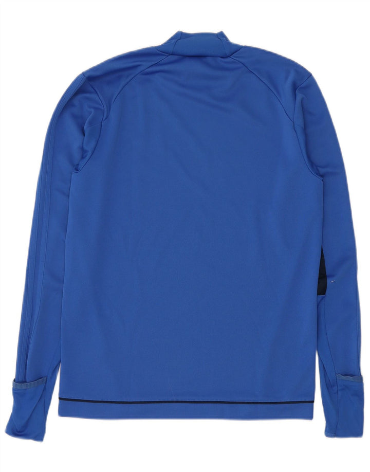 ADIDAS Herre Top Langærmet Lille Blå Polyester