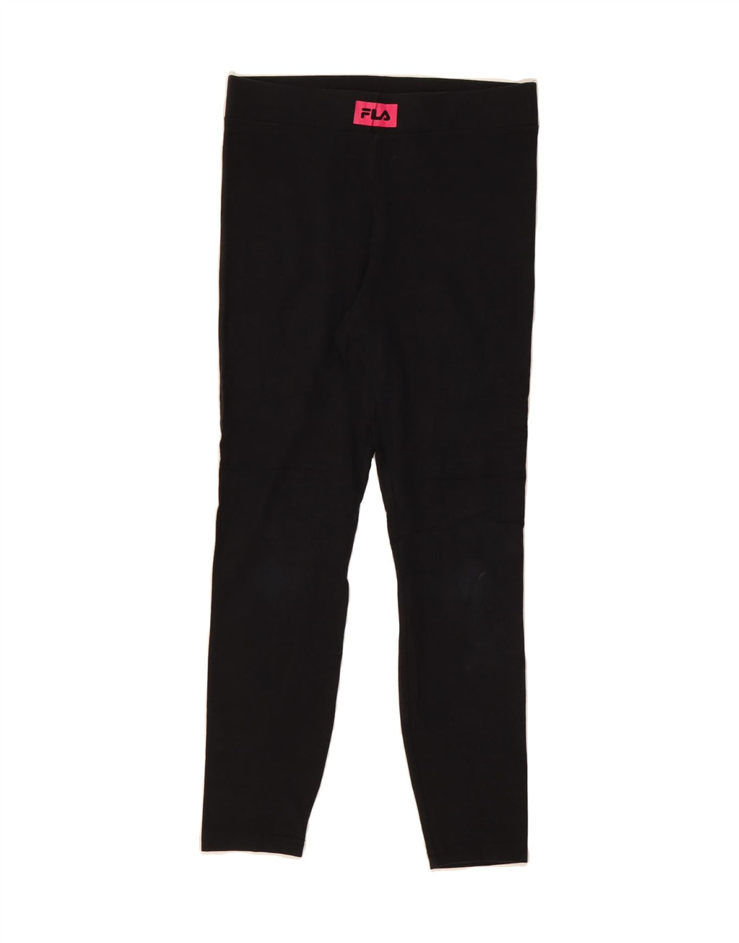 FILA Womens Leggings UK 8 Small  Black Cotton Vintage Fila and Second-Hand Fila from Messina Hembry 