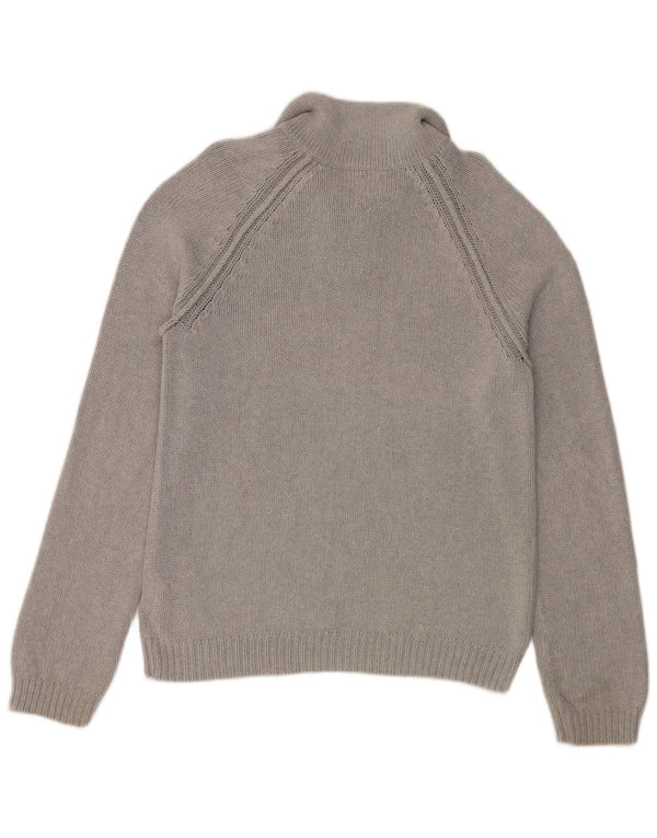 Gap Herre Zip Neck Jumper Sweater XL Grå Bomuld