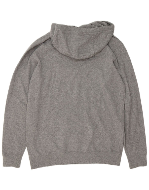 Vans Mens Graphic Hoodie Jumper Medium Grey Cotton