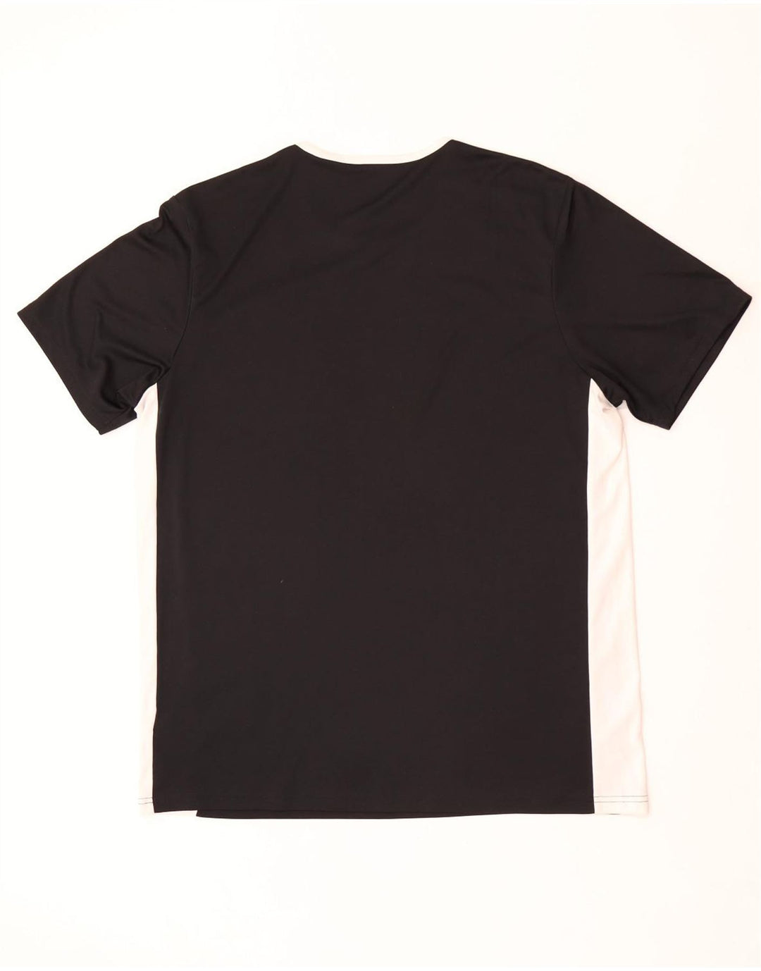 T-shirt Adidas Climalite da uomo Top XL poliestere color block nero