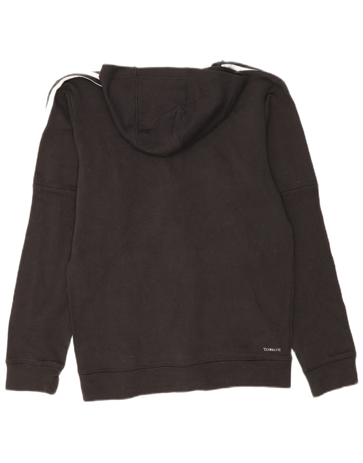 Adidas Herre Climalite Hættetrøje med lynlås mellem sort polyester