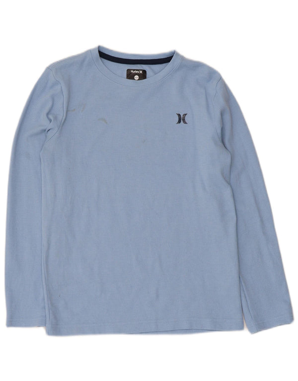 Hurley Boys Grafisk T-Shirt Top 14-15 År Blå Bomuld