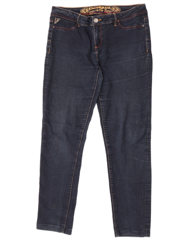 Desigual Womens Skinny Jeans W34 L29 Blue