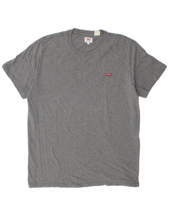 T-shirt da uomo Levi's Top grande grigia screziata