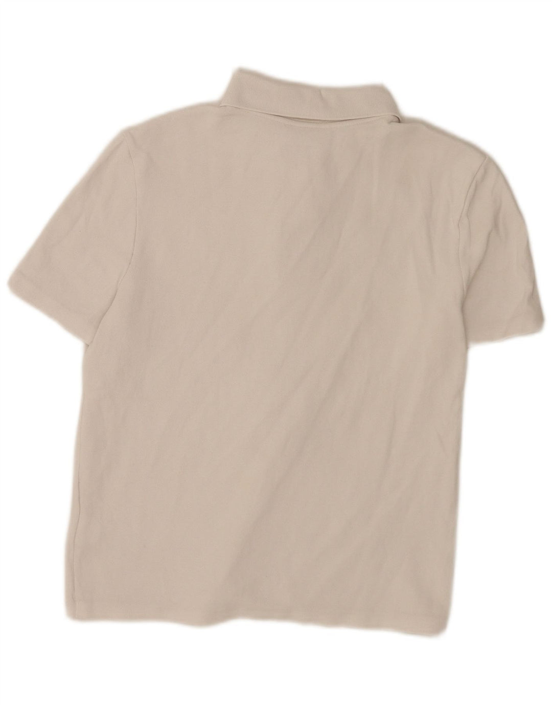 Polo da donna vestibilità regolare Lacoste taglia 40 cotone bianco medio