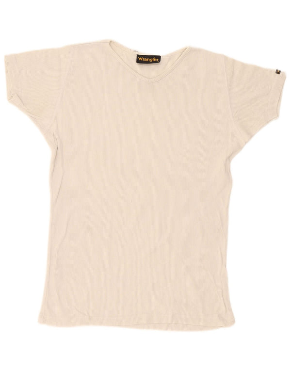 Camiseta Wrangler Hombre Top Medium Off White