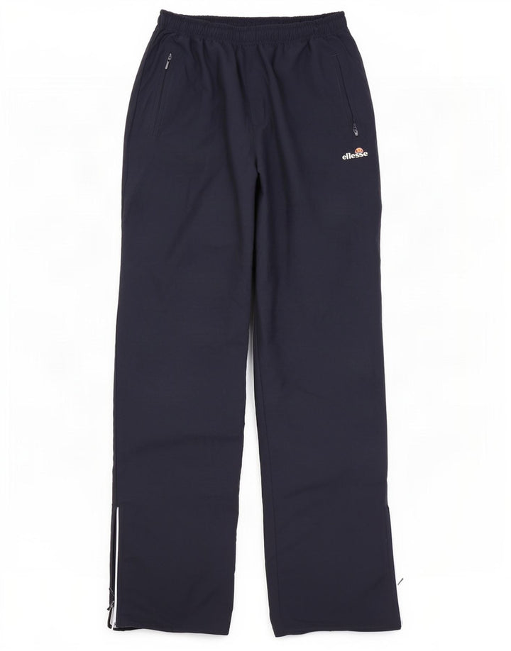 Pantaloni de trening Ellesse pentru femei UK 12 Poliester mediu bleumarin