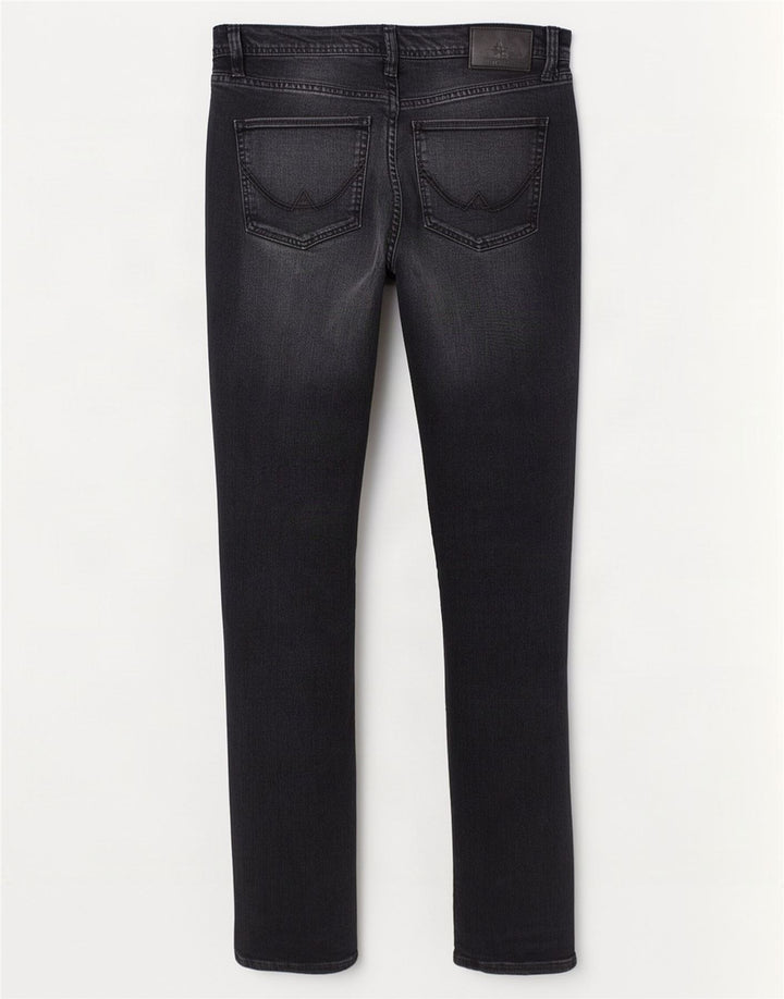 Superdry Herre Corporal Slim Jeans W32 L34 sort bomuld