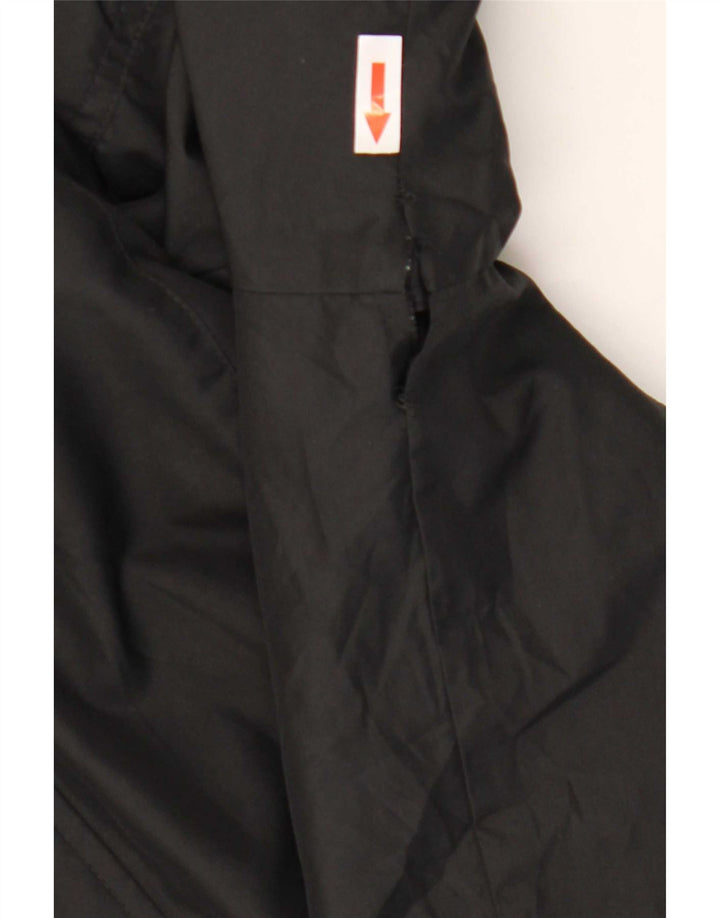 Adidas Veste coupe-vent à capuche garçon 13-14 ans Noir Polyester