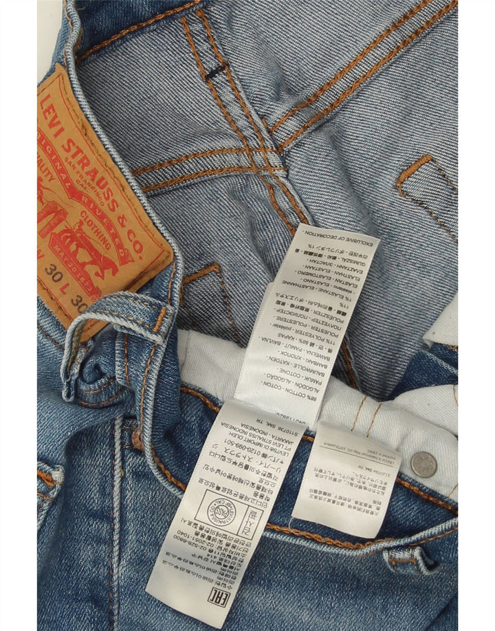 Мужские джинсы Levi's 511 Slim W30 L30 синие, хлопок