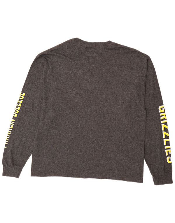 Champion Homme Franklin College Graphic Top Manches Longues XL Gris Coton