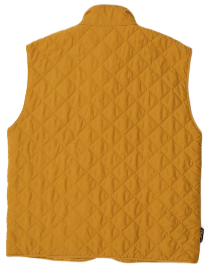 Husky Gilet matelassé pour homme UK 40 Large Jaune Polyester