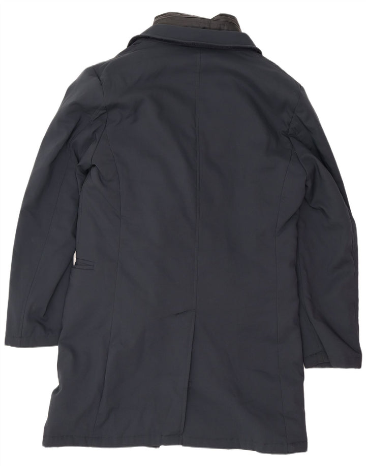 Cappotto da uomo Fay UK 38 medio blu navy